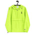 1STAR Coaches &God Vertical Onyx Embroidered Champion Packable Jacket