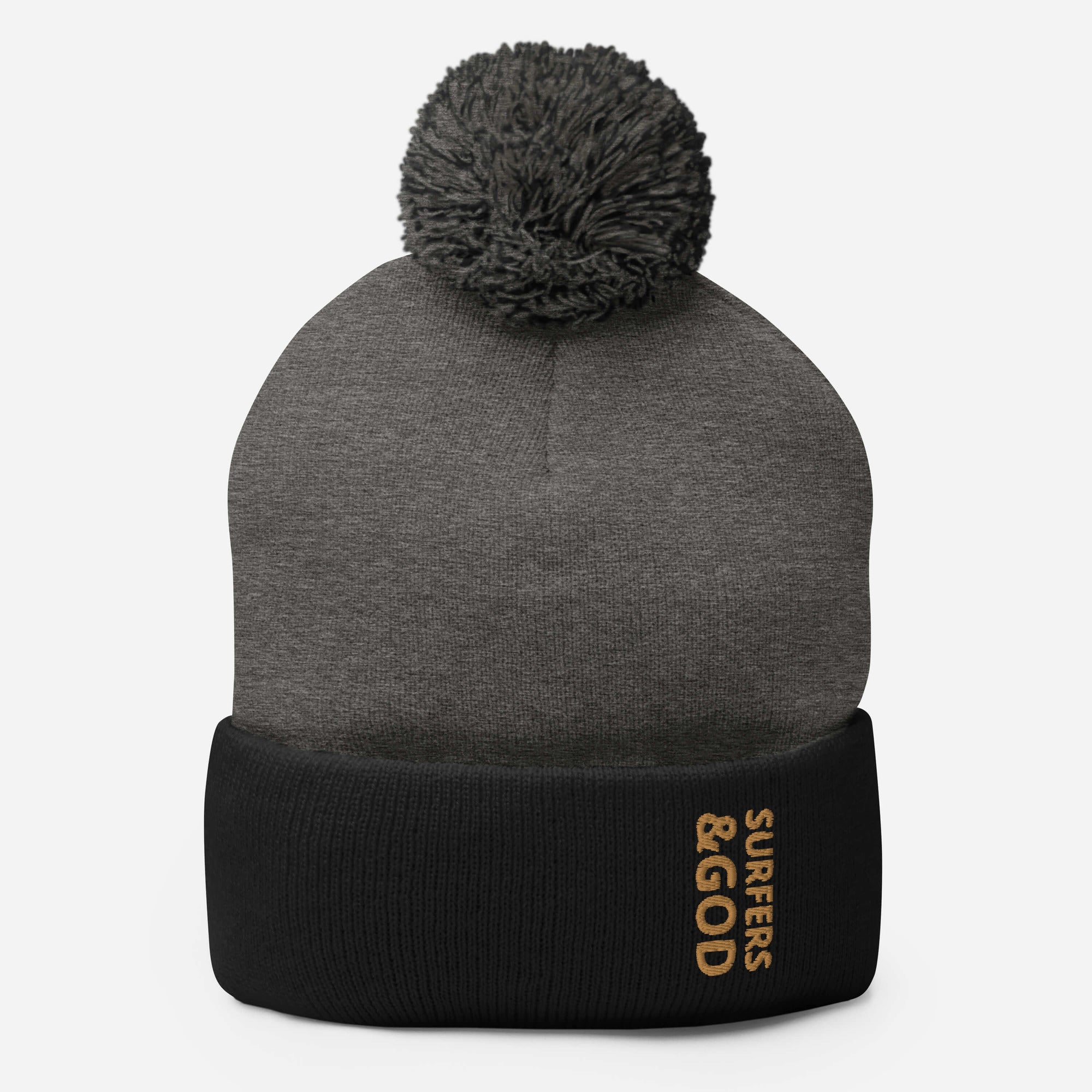Surfers &God Zest Pom-Pom Beanie