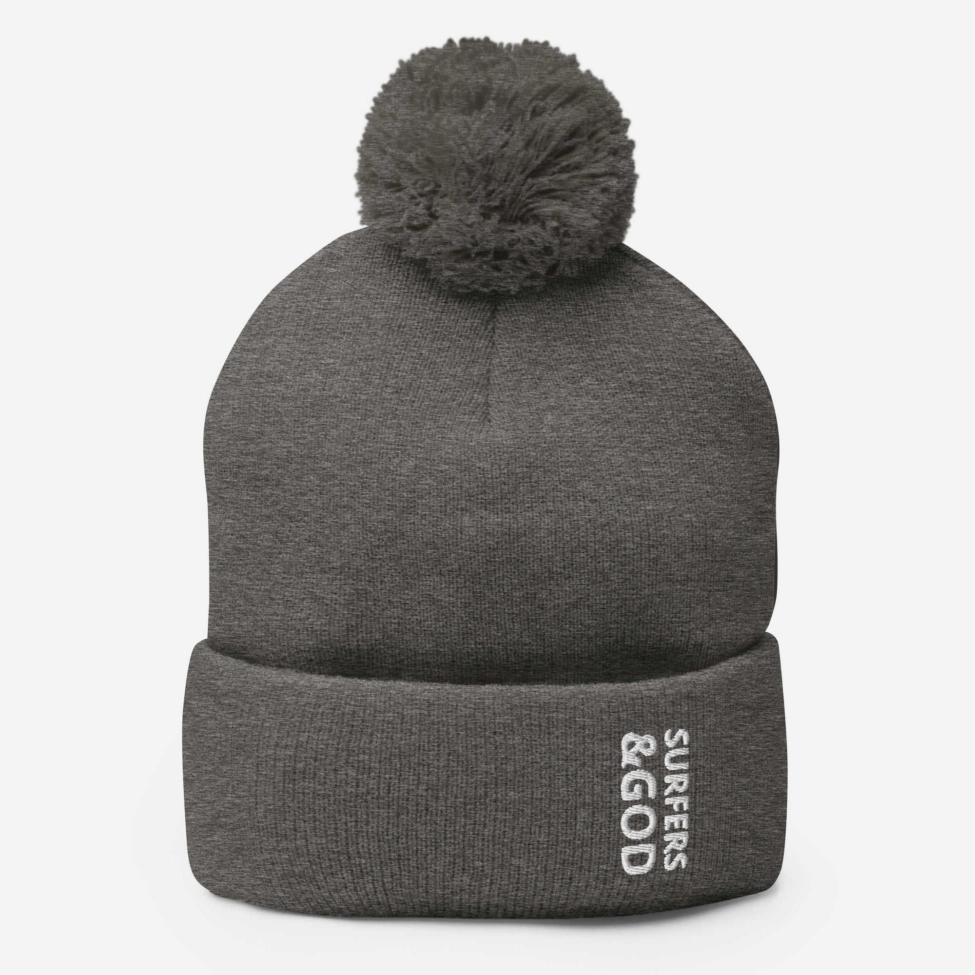 Surfers &God Pom-Pom Beanie