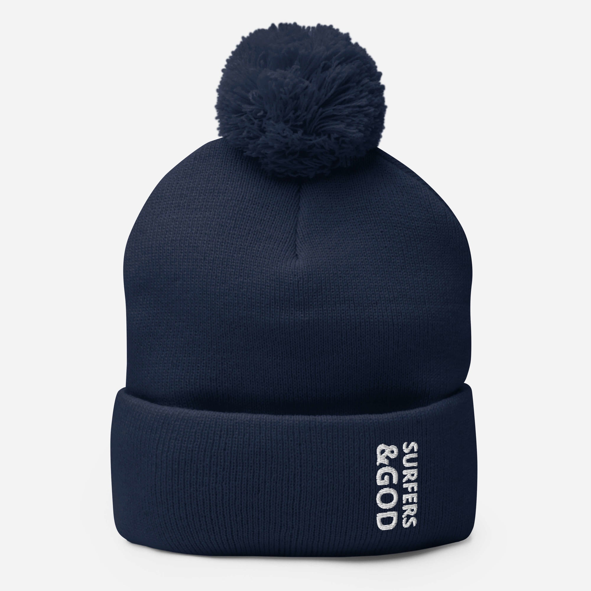 Surfers &God Pom-Pom Beanie