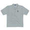 Soccer &God Vertical Onyx Men'S Premium Polo