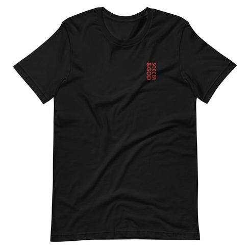Soccer &God Crimson T-Shirt