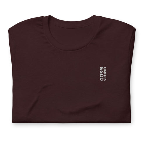 1STAR Coaches &God Vertical T-Shirt