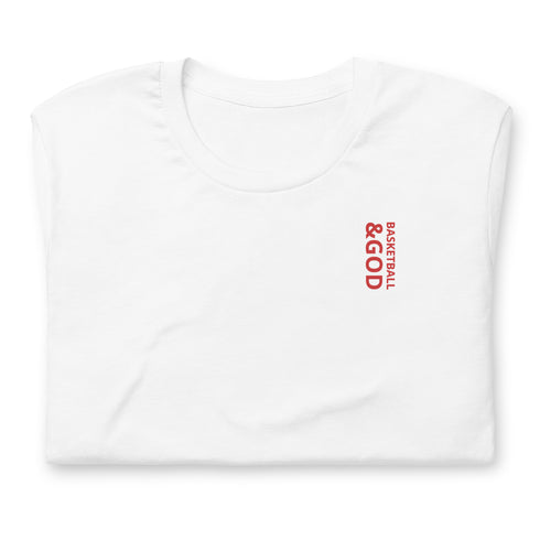Basketball &God Crimson T-Shirt