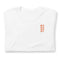Baseball &God Vertical Orange T-Shirt