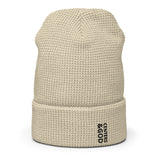Centers &God Vertical Onyx Waffle Beanie