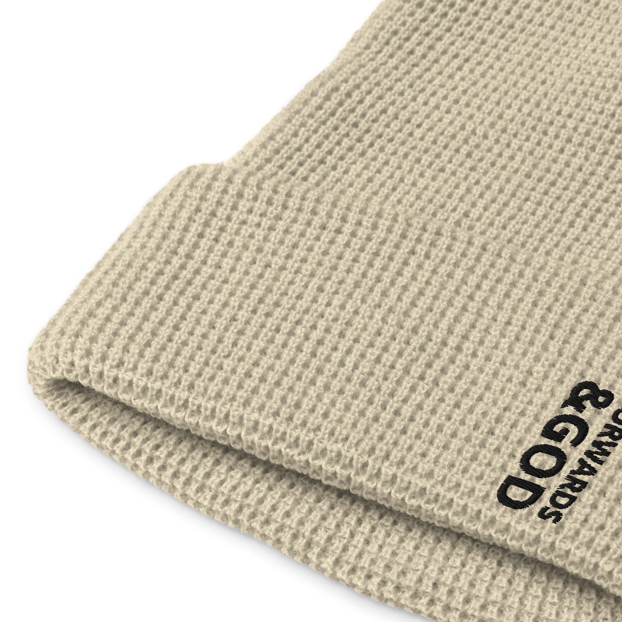 Forwards &God Vertical Onyx Waffle Beanie