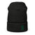 Baseball &God Vertical Evergreen Waffle Beanie