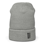 Spikeball &God Vertical Onyx Waffle Beanie