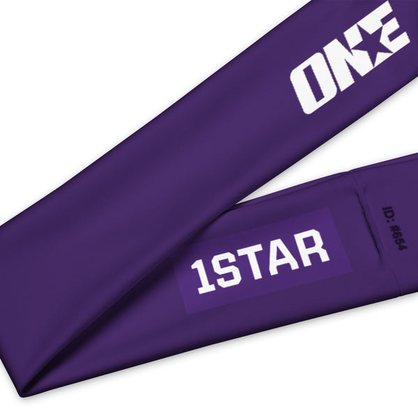 1STAR Purple Headband