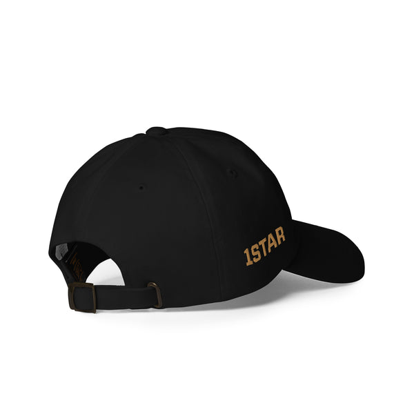 1STAR 01 Zero Glory Golden Dad Cap