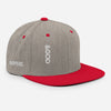 Heather Grey/ Red