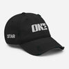 1STAR Distressed Dad Cap