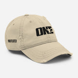 1STAR Undefeated Distressed Dad Cap