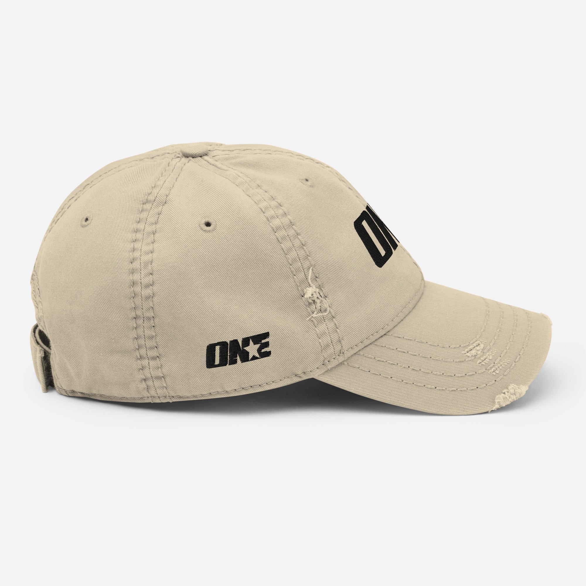 1STAR Undefeated Distressed Dad Cap