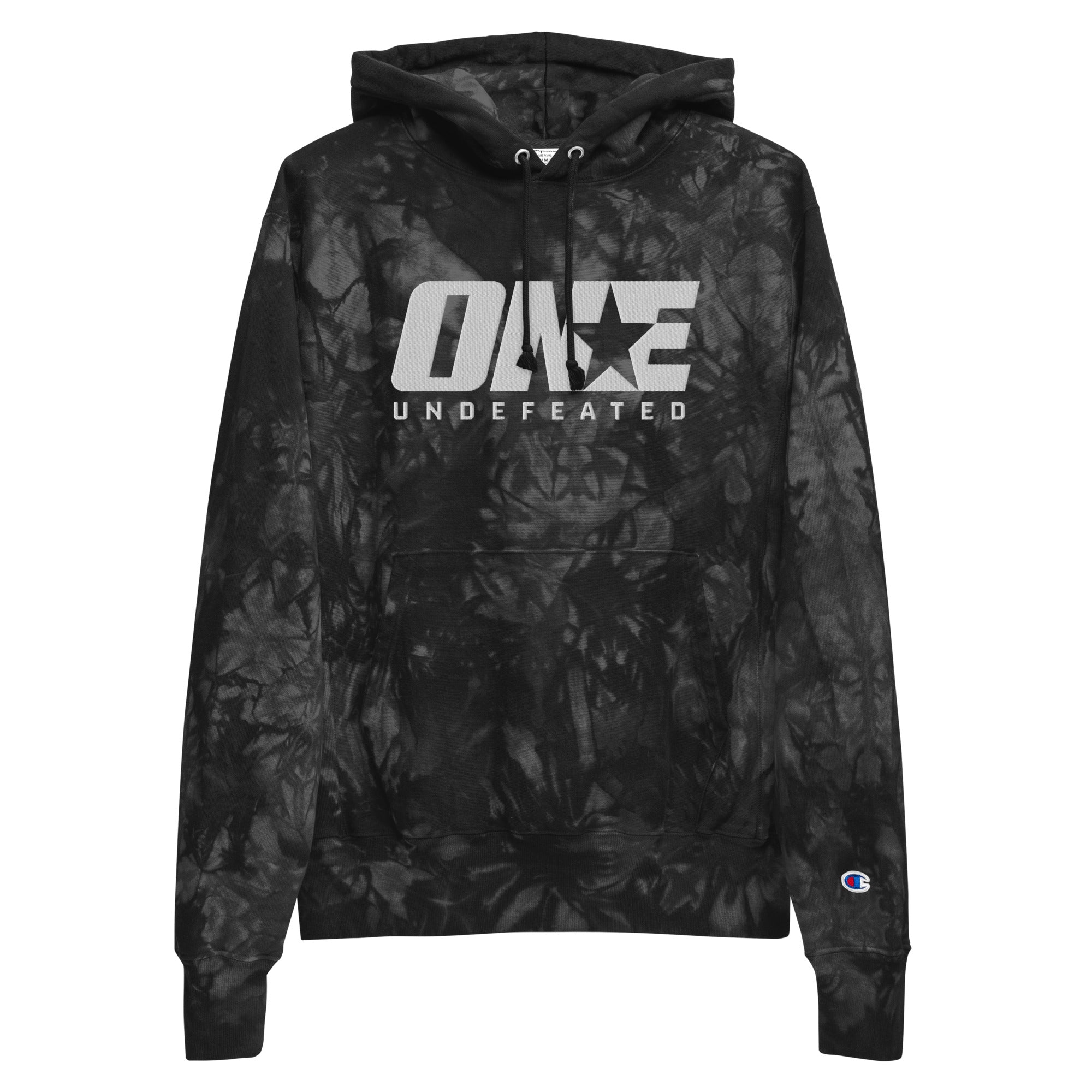 1STAR Undefeated Champion Tie-dye Hoodie