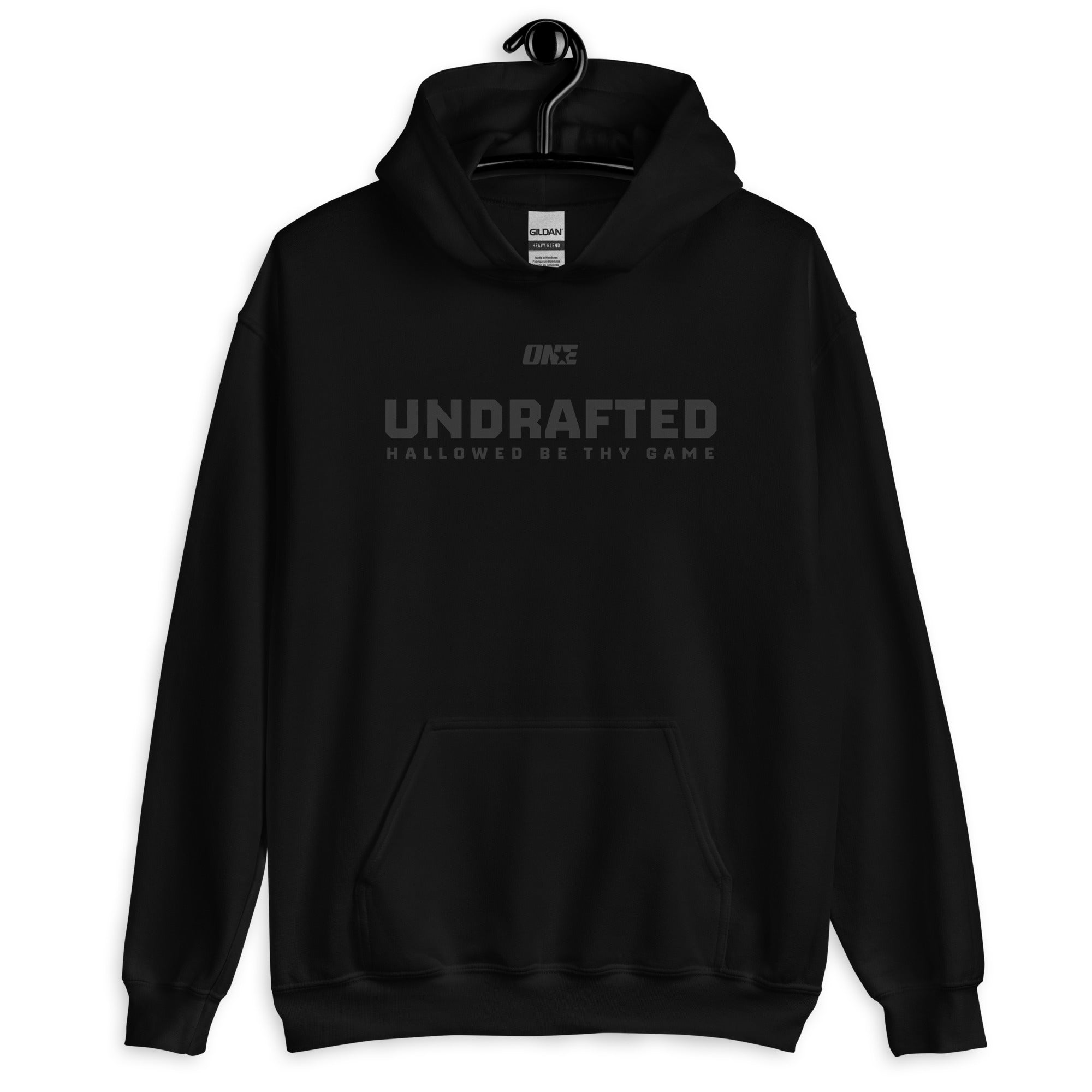 1STAR Undrafted Blackout Hoodie