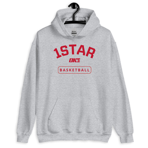 1STAR Basketball Crimson One Hoodie