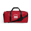 Cricket &God Crimson Duffle Bag