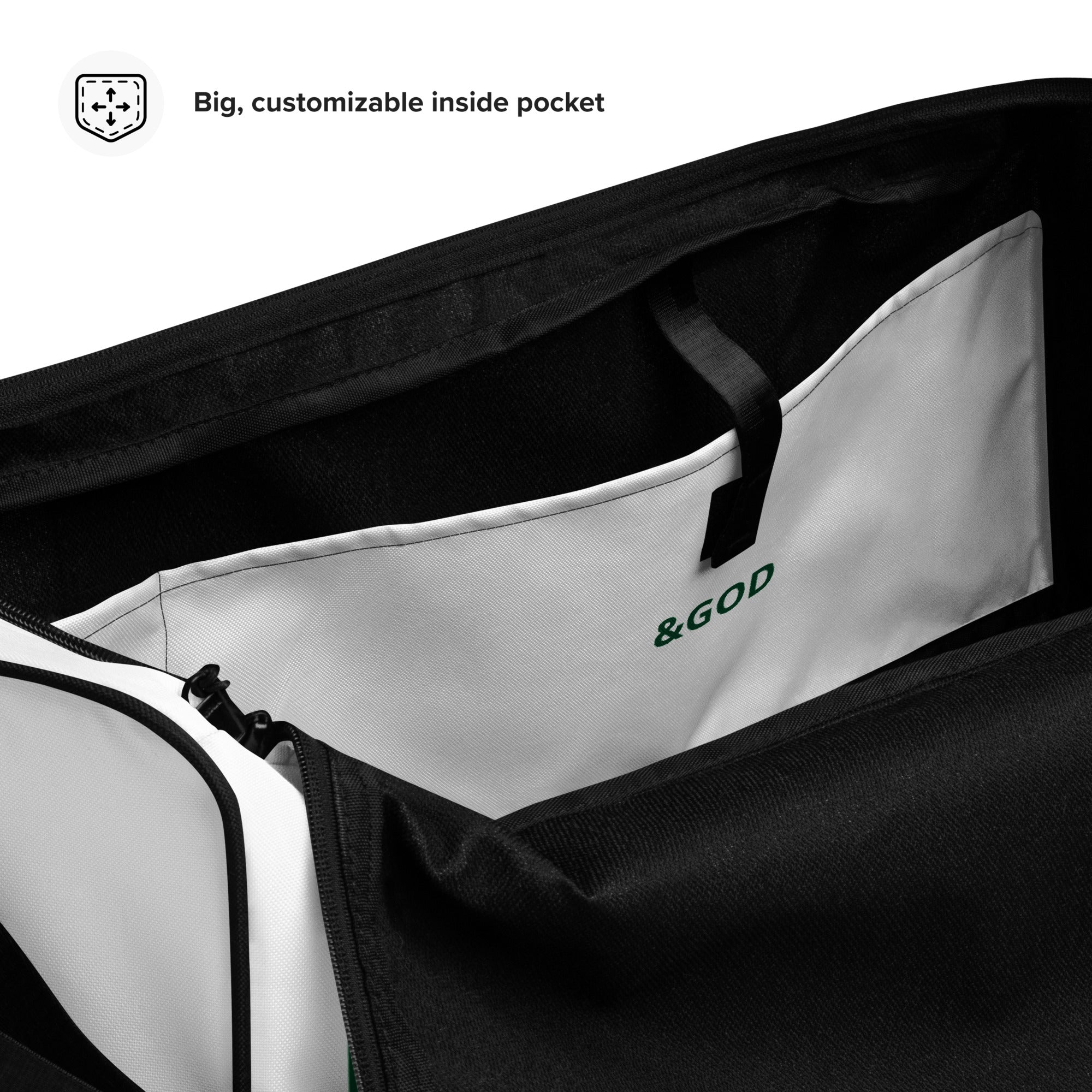 Buckets &God Shamrock City Duffle Bag
