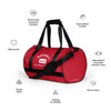 Baseball &God Crimson Gym Bag