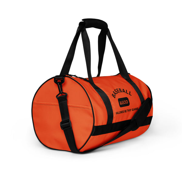 Baseball &God Onyx Gym Bag