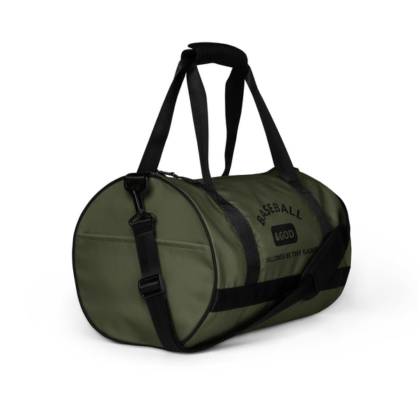 Baseball &God Game Gym Bag