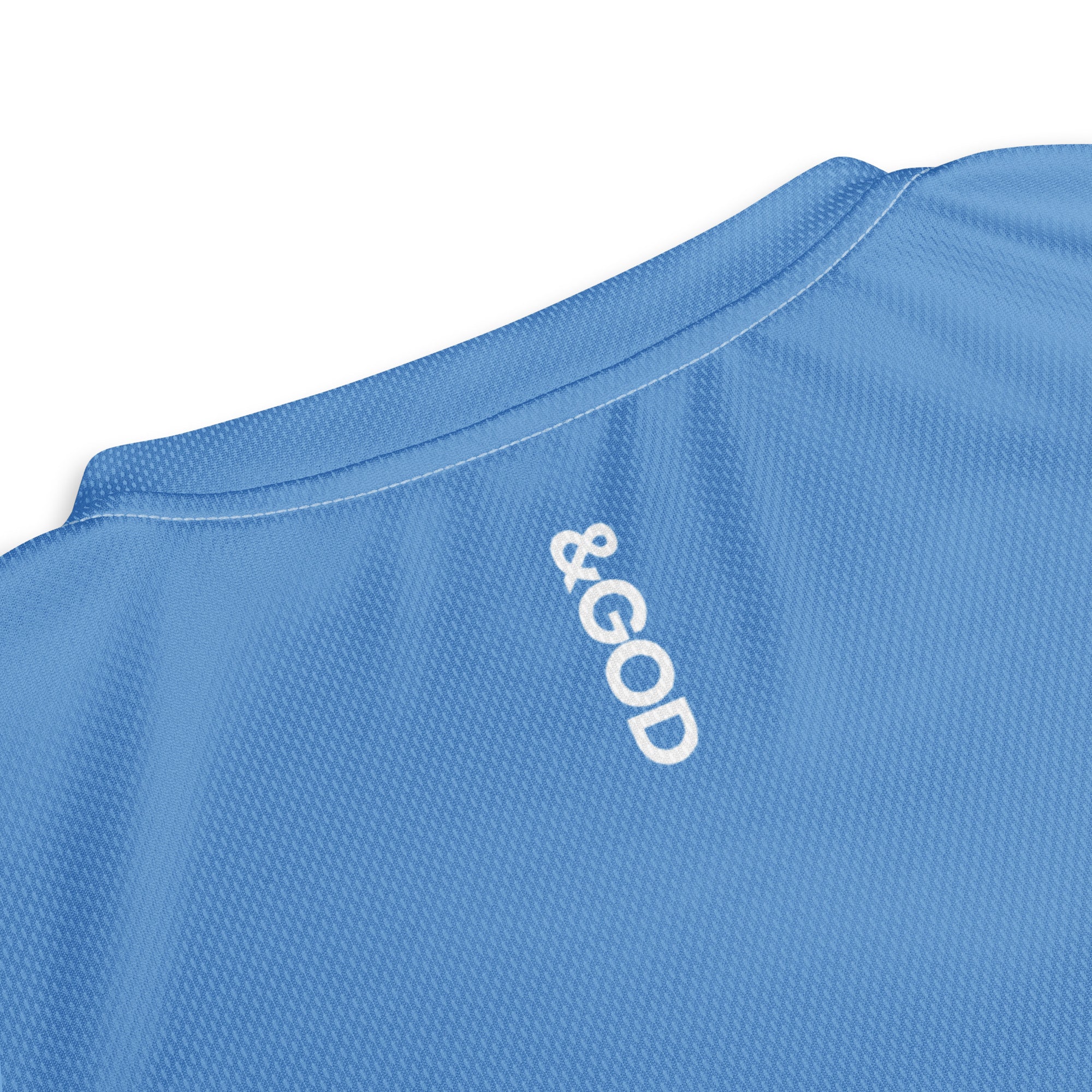 Basketball &God Sky Recycled Unisex Sports Jersey T-Shirt