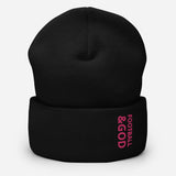 Football &God Flamingo Cuffed Beanie