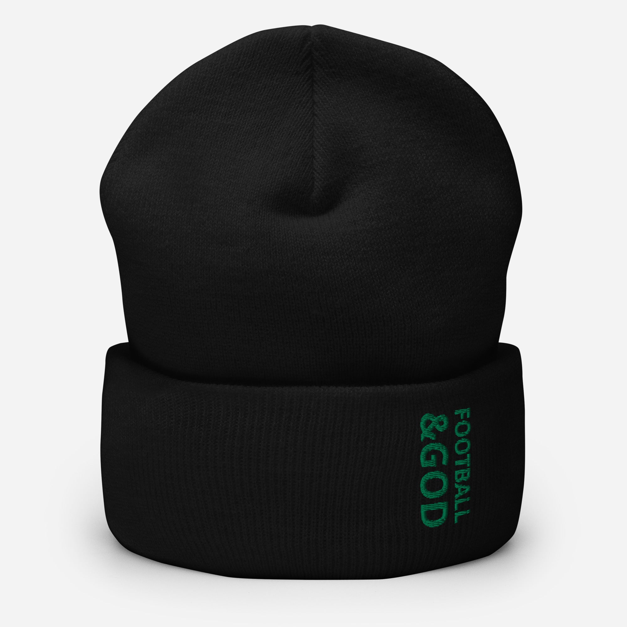 Football &God Irish Cuffed Beanie