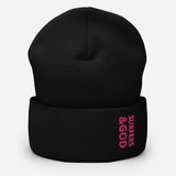 Surfers &God Flamingo Cuffed Beanie