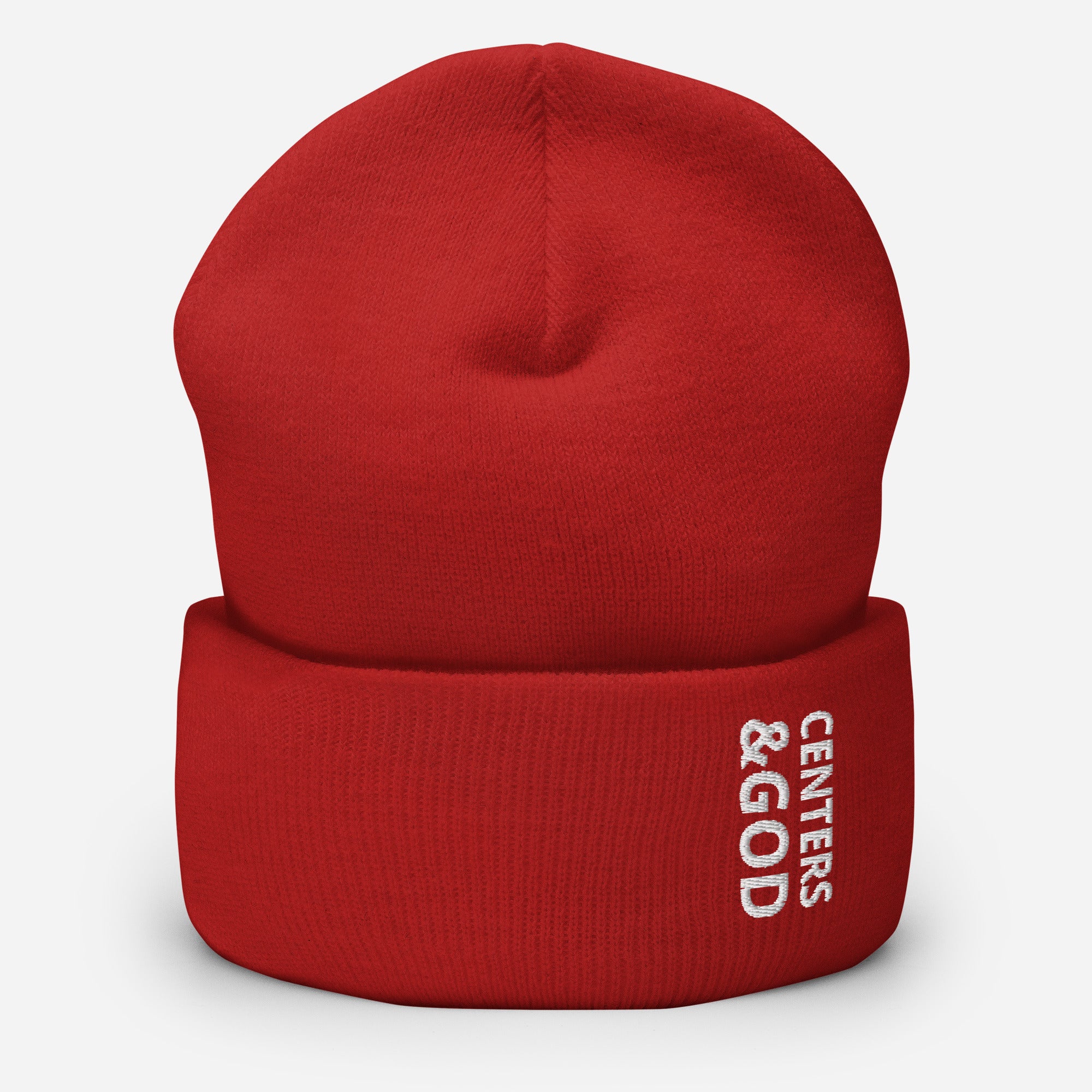 Centers &God Cuffed Beanie