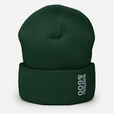 Basketball &God Smoke Cuffed Beanie