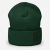 Baseball &God Onyx Cuffed Beanie