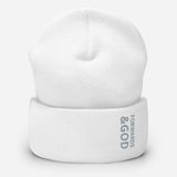 Forwards &God Smoke Cuffed Beanie