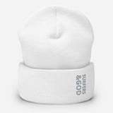 Surfers &God Smoke Cuffed Beanie
