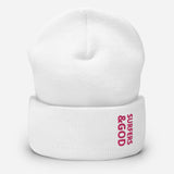 Surfers &God Flamingo Cuffed Beanie