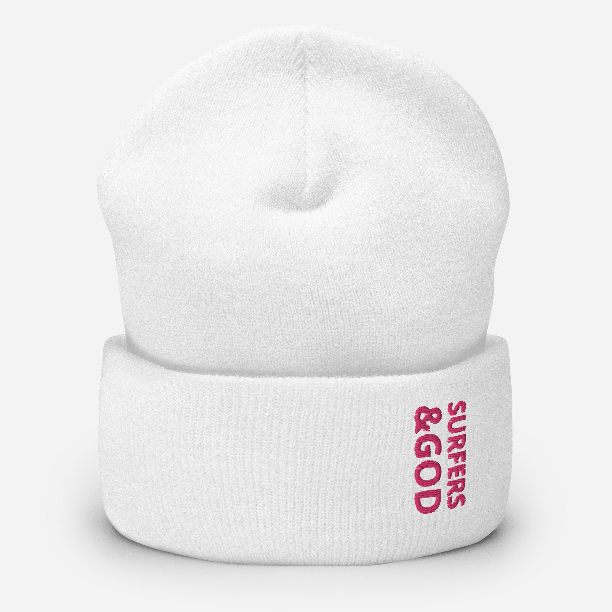 Surfers &God Flamingo Cuffed Beanie