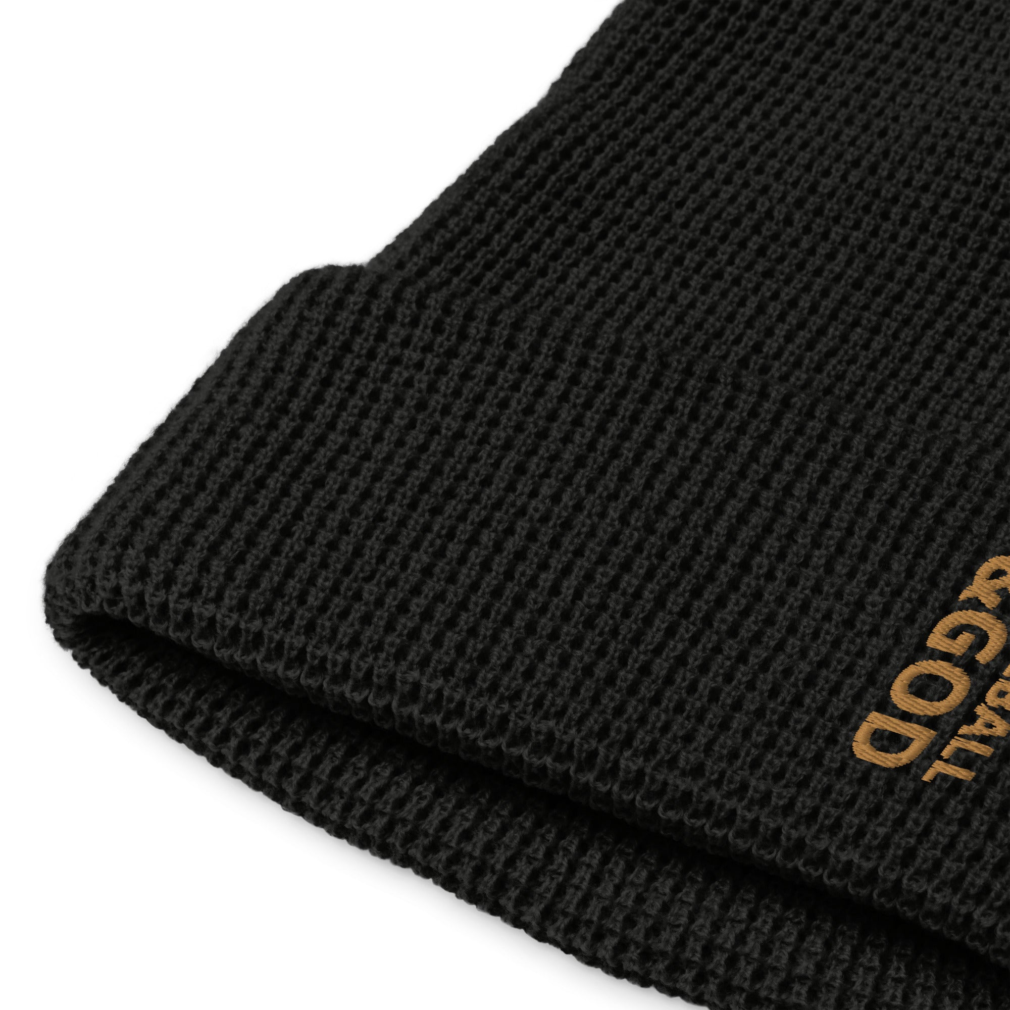 Baseball &God Zest Waffle Beanie