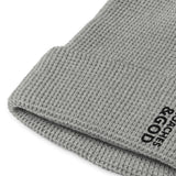 1STAR Coaches &God Vertical Onyx Waffle Beanie