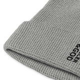 Soccer &God Vertical Onyx Waffle Beanie